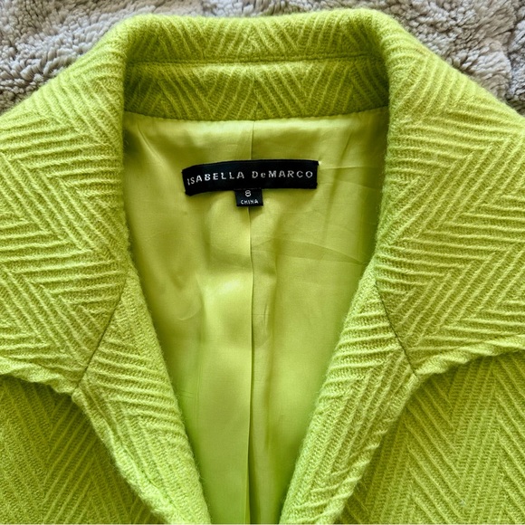 Isabella DeMarco Wool Trench Coat - Picture 6 of 13